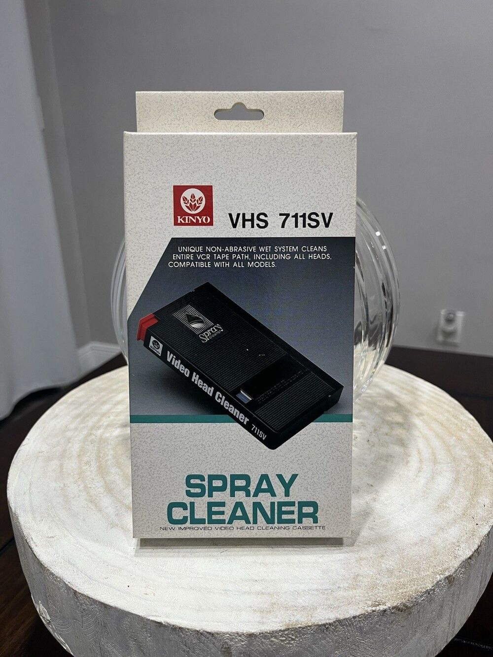 Kinyo VHS 711SV Spray Cleaner Video Head Cleaner Vintage New
